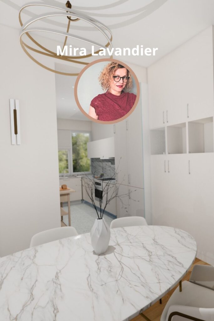 Une rénovation d'appartement familial et sa cuisine couloir