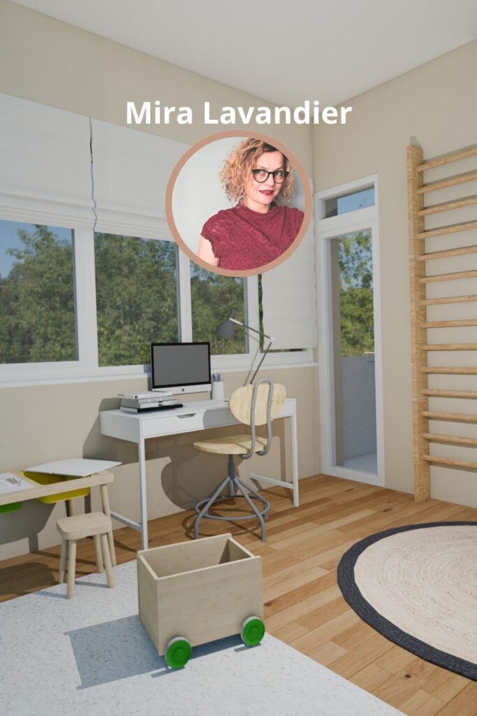 Une rénovation d'appartement avec une chambre pour deux enfants