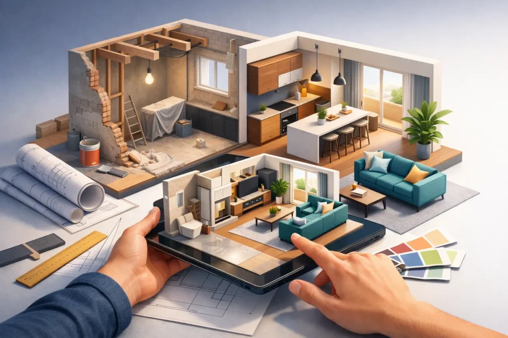 Faut-il un projet 3D avant travaux de rénovation ?