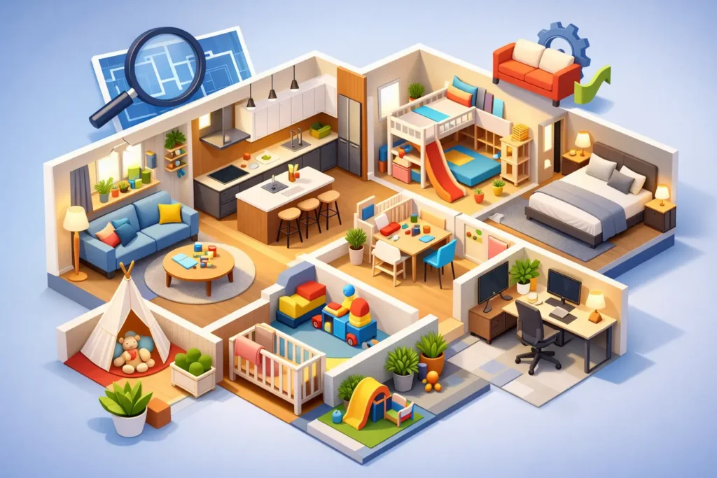Guide d’optimisation d’un appartement familial