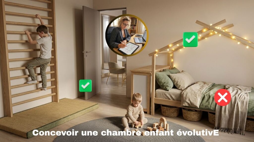 Concevoir une chambre enfant évolutive sans se tromper