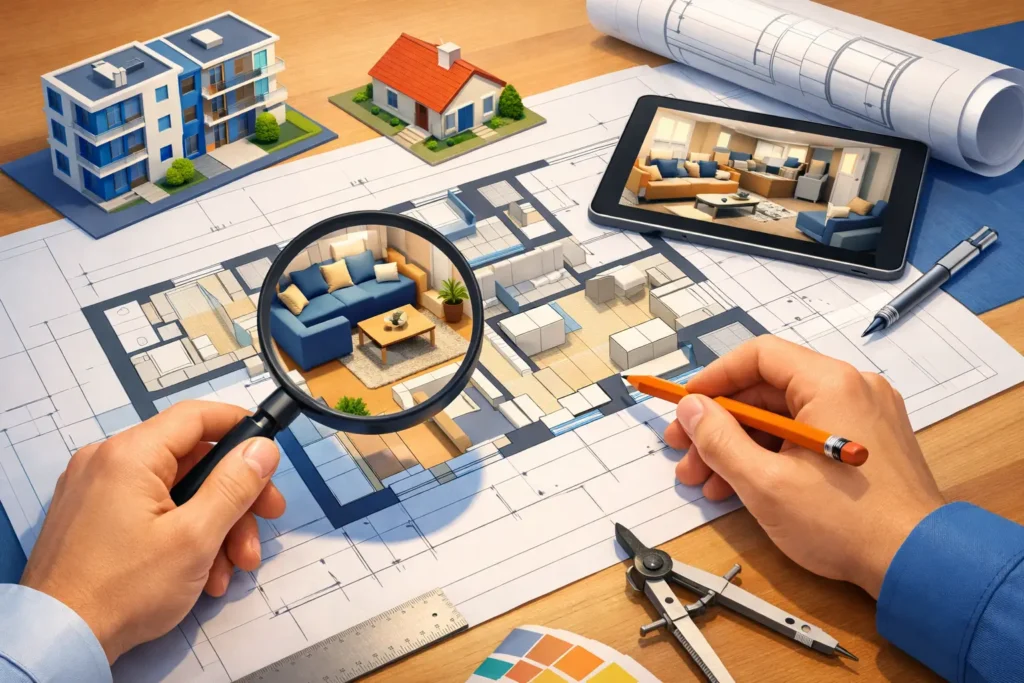 Comment lire un plan immobilier sans se tromper