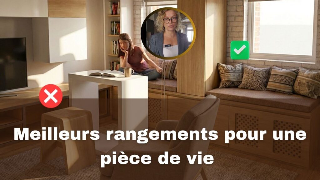 Meilleurs rangements pour une pièce de vie